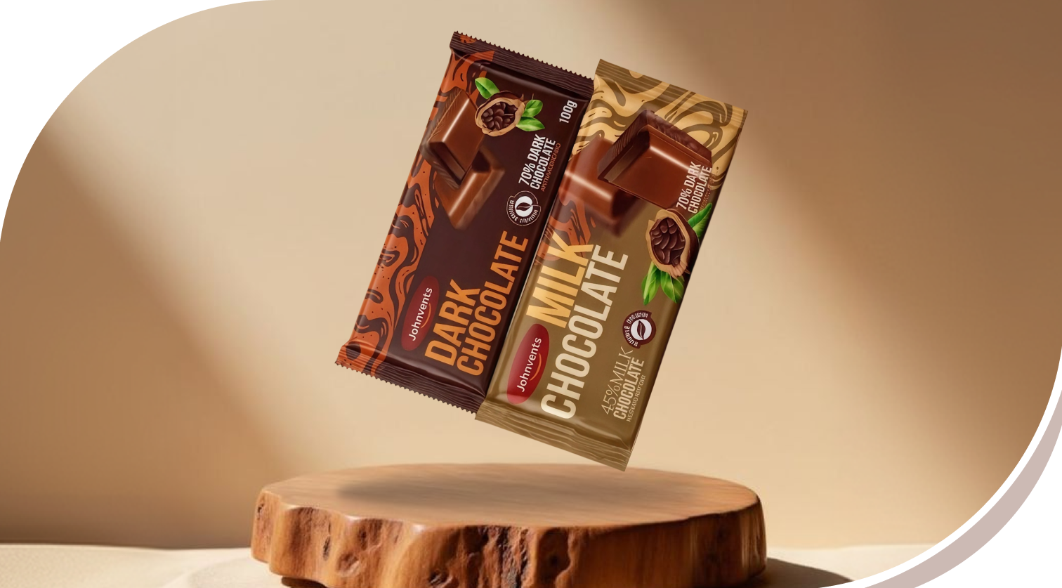 Taste rich goodness of cocoa in every bite - Johnvents Chocolate